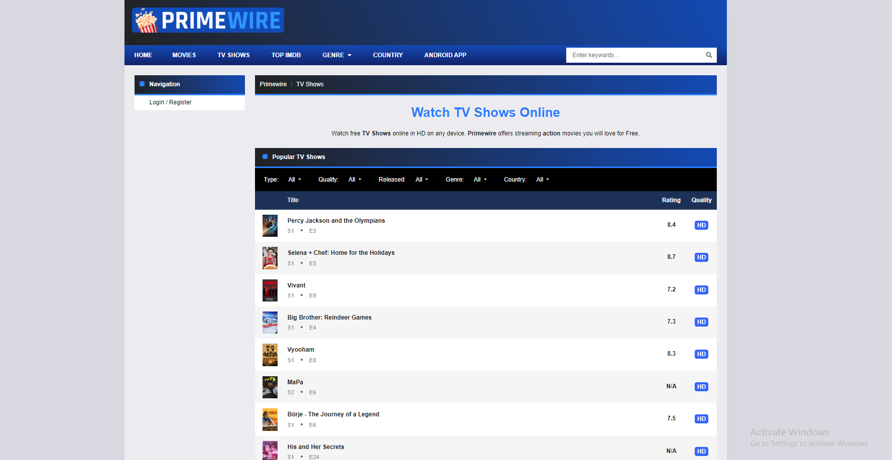 123movies Free Online Movie Streaming Sites | Primewire