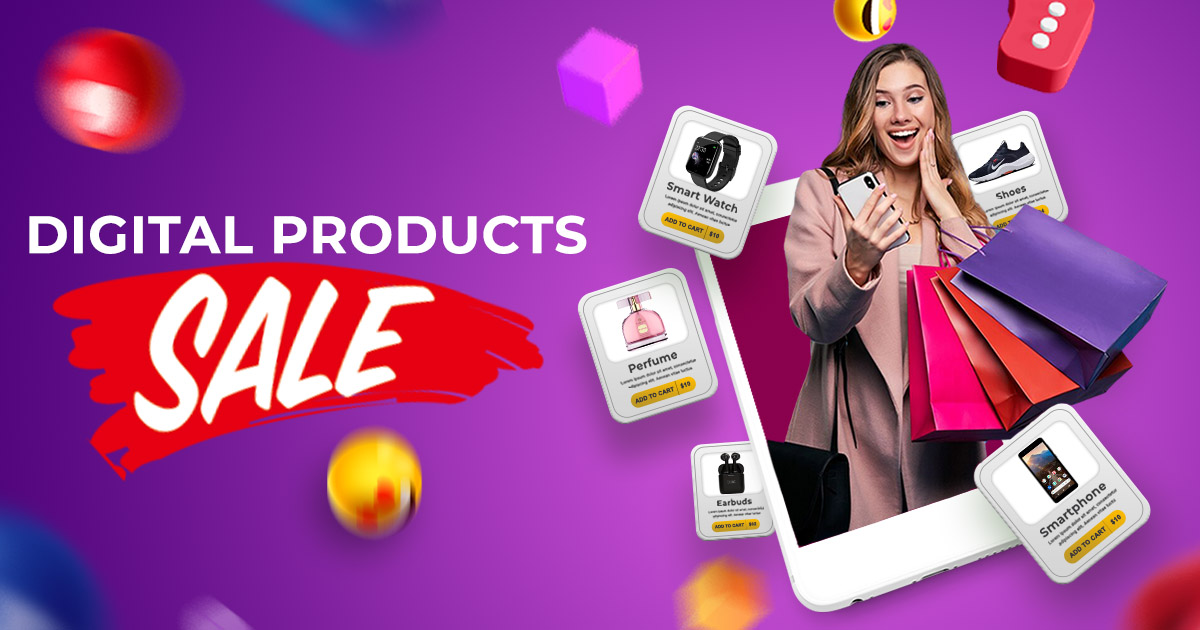 digital products sale