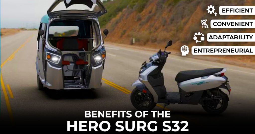Hero Hybrid Scooter | Surge S32  
