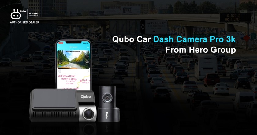 Best Dash Cam For Car | Qubo Car Dash Camera Pro 3k From Hero Group