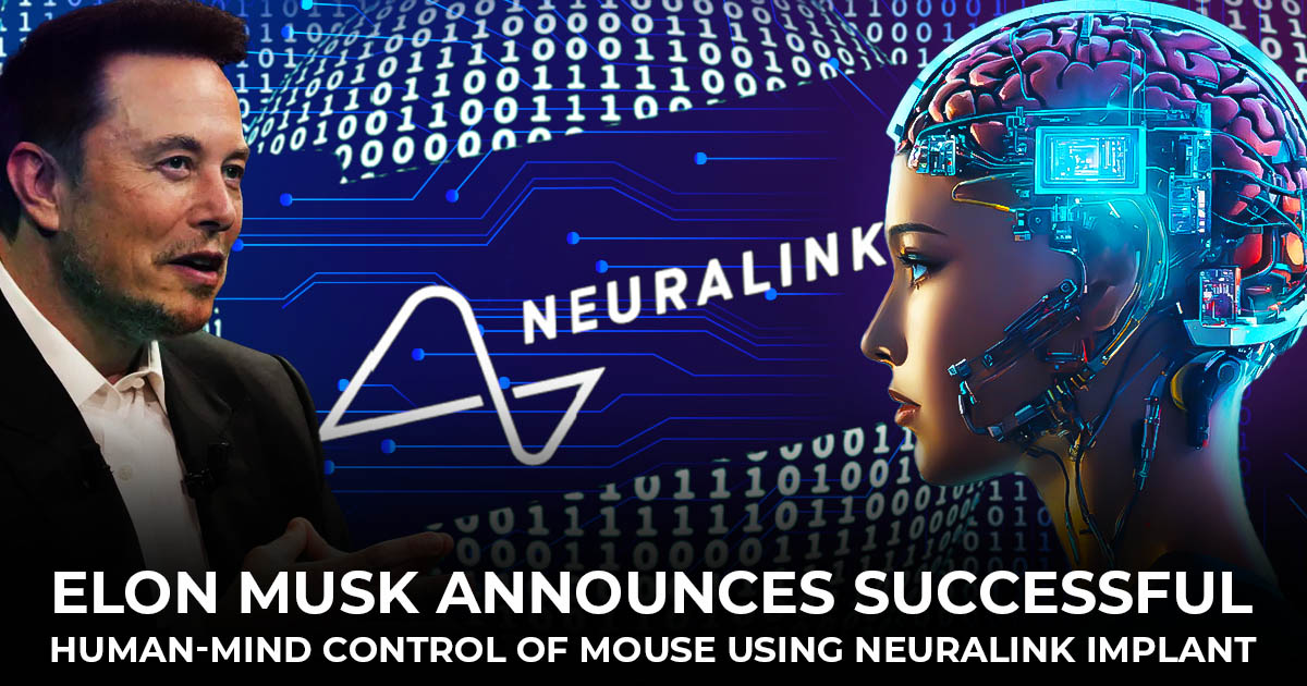 Read more about the article Elon Musk Announces Successful Human-Mind Control of Mouse Using Neuralink Implant