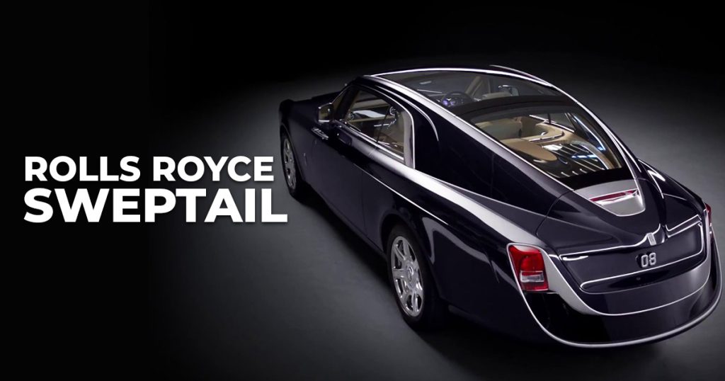 most expensive cars | rolls royce sweptail  