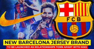 Read more about the article New Barcelona Jersey Brand To Be Launched As Relationships Torn Apart With Nike