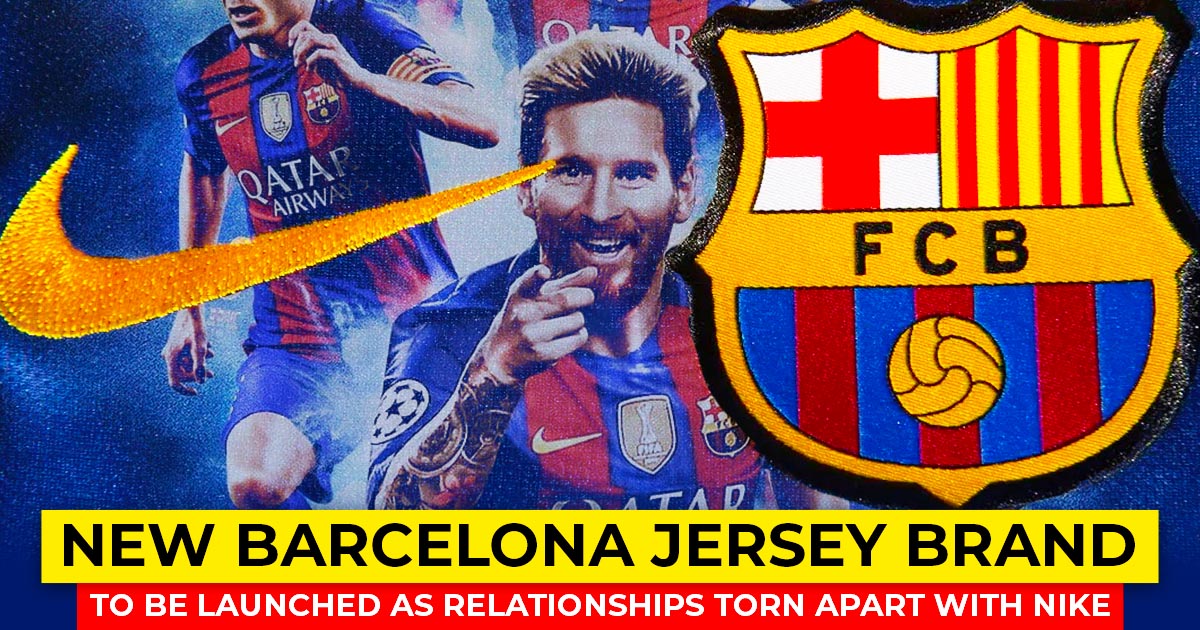 You are currently viewing New Barcelona Jersey Brand To Be Launched As Relationships Torn Apart With Nike
