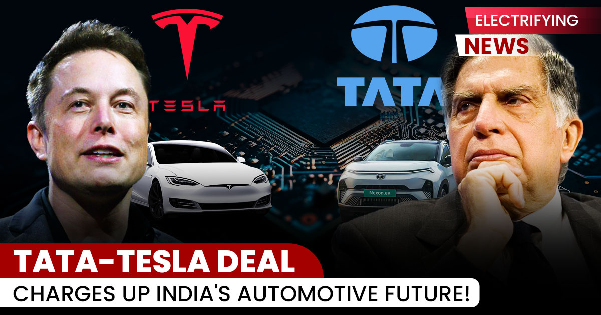 Read more about the article Electrifying News: Tata-Tesla Deal Charges Up India’s Automotive Future!