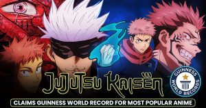 Read more about the article Jujutsu Kaisen Claims Guinness World Record for Most Popular Anime
