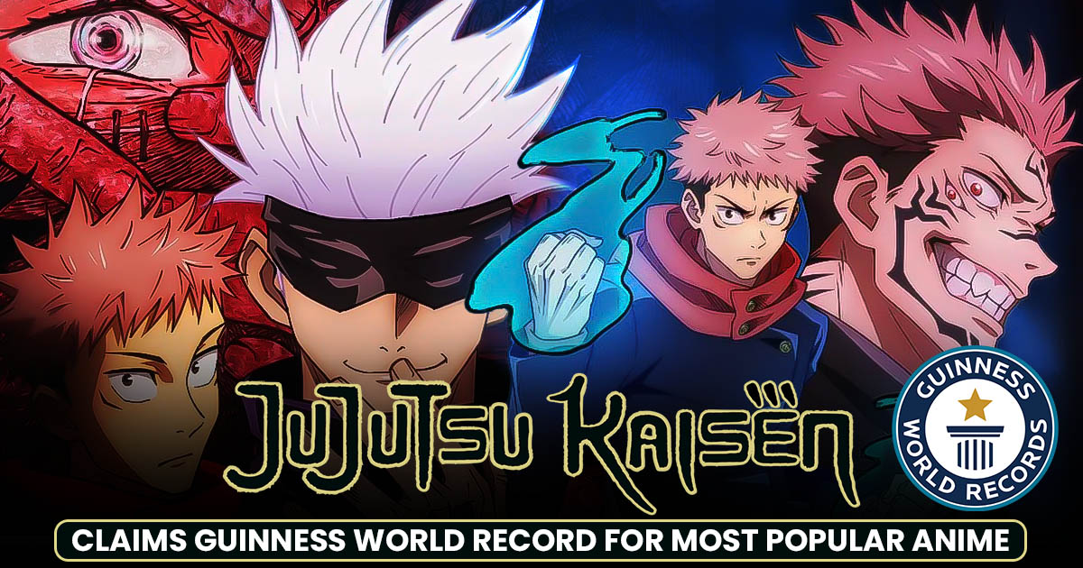You are currently viewing Jujutsu Kaisen Claims Guinness World Record for Most Popular Anime