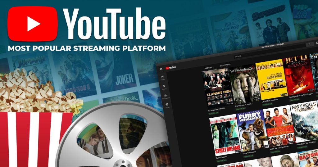 Youtube Most Popular Streaming Platform 2