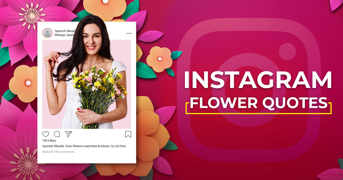 Instagram Flower Quotes