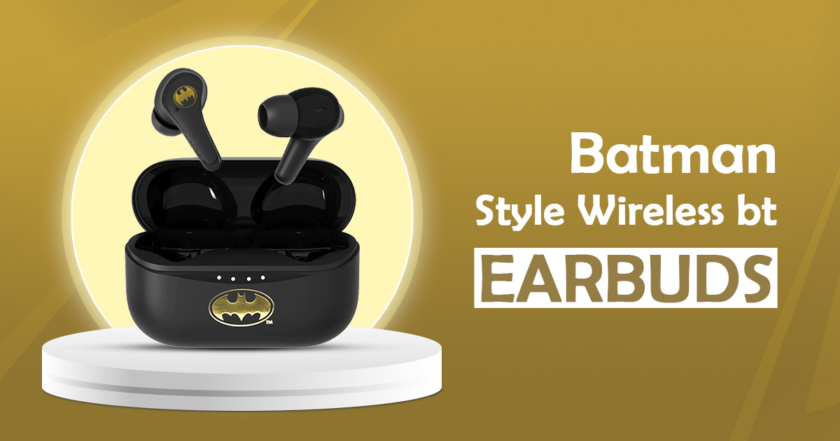 Read more about the article Thesparkshop.in product batman style wireless bt earbuds